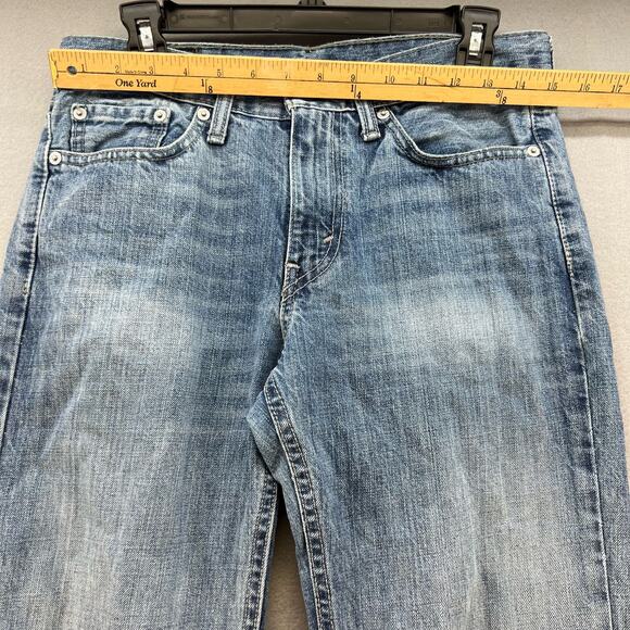 Levi's 514 Jeans Men's 29x32 Blue Straight Leg Medium Wash Normcore Dad Jeans - Picture 4 of 11